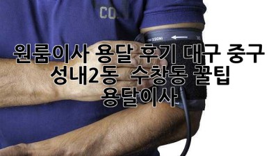 원룸이사 용달 후기🏠 대구 중구 성내2동 & 수창동 꿀팁! #용달이사